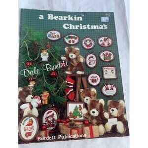 Dale Burdett A Bearkin Christmas Cross Stitch Design Pattern Book